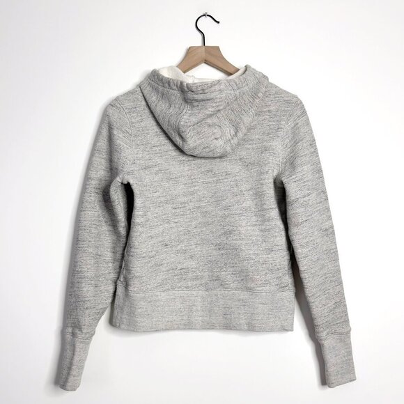 AETHER Heavyweight Cropped Hoodie Sweatshirt - Picture 4 of 6